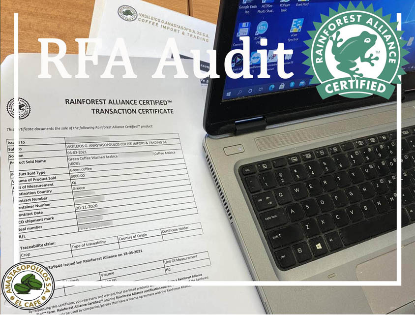 RFA Audit at El Cafe Headquarters